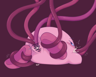biped blue_eyes blush blush_lines blush_stickers bodily_fluids censor_bar censored_genitalia censored_vulva cum cum_from_mouth cum_from_vagina cum_in_mouth cum_in_vagina cum_inside cum_on_ground cum_splatter double_oral female female_penetrated genital_fluids genitals ineffective_censorship looking_pleasured multiple_penetration narrowed_eyes not_furry oral oral_penetration penetration pink_body pink_vulva plump_labia pupils quintuple_penetration rear_view red_background red_body restrained restrained_arms restrained_by_tentacles restrained_legs sex simple_background solo sweat sweatdrop tentacle_around_leg tentacle_in_mouth tentacle_in_vagina tentacle_penetration tentacle_sex tentacles three-quarter_view triple_penetration triple_vaginal vaginal vaginal_penetration vulva white_pupils ariarik_o0 kirby_(series) nintendo kirby waddling_head 2025 5:4 censored digital_drawing_(artwork) digital_media_(artwork) english_description hi_res