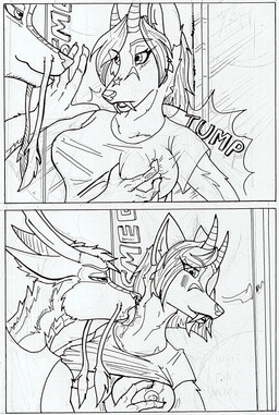 anthro breast_grab breasts clothed clothing duo female forced hand_on_breast licking male male/female neck_lick pushing raised_clothing raised_shirt raised_topwear rape sex shirt tongue tongue_out topwear rickwulfk95 mythology kitzune madfox wulfk dragon eastern_dragon mythological_creature mythological_scalie scalie absurd_res hi_res