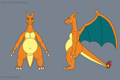 fire flaming_tail muscular tail naughty_ram nintendo pokemon charizard generation_1_pokemon pokemon_(species) 3:2 hi_res