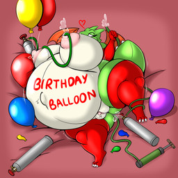 air_from_butt air_from_nipple air_inflation air_pump air_tank anthro areola armwear balloon belly belly_expansion belly_inflation big_belly big_breasts birthday body_writing breast_expansion breasts clitoris clitoris_expansion clothing expansion female genitals hose hose_in_butt hose_in_nipple hose_inflation huge_belly huge_breasts hyper hyper_belly hyper_breasts inflatable inflation leaking_air legwear navel navel_popping nipple_fetish nipple_penetration nipple_play nipples non-mammal_nipples nude nude_anthro nude_female outie_navel penetration plump_labia puffy_areola puffy_nipples red_balloon simple_background solo tail text thick_thighs thigh_highs vulva wings dragonfron dig_dug mythology fyra_(dragonfron) dragon fygar mythological_creature mythological_scalie reptile scalie 1:1 2025 digital_media_(artwork) hi_res