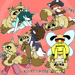 2_toes 3_fingers 3_toes 4_fingers antennae_(anatomy) anthro areola ass_up balls beanie black_antennae black_sclera blue_body blue_fur blush blush_lines blush_stickers breast_play breasts brown_areola brown_body brown_fur brown_hair brown_pubes clothing cowgirl_position exoskeleton eyes_always_closed eyes_closed feet female fingers from_behind_position from_front_position fur genitals glans gloves_(marking) green_hair grey_beanie grey_clothing grey_hat grey_headwear group hair handjob hat headgear headwear leapfrog_position leg_markings long_hair looking_at_another looking_at_genitalia male male/female markings nipples on_bottom on_top onomatopoeia orange_body orange_clothing orange_fur orange_hair orange_hat orange_headwear parallel_sex penetration penile penile_penetration penis pink_areola pink_body pink_glans pubes purple_body purple_fur reach_around red_body red_eyes sex short_hair sitting sitting_on_another smack_(sound_effect) smile socks_(marking) sound_effects tail tan_body tan_fur text titfuck toes vaginal vaginal_penetration wings yellow_body yellow_exoskeleton unsureumbra avon_(unsureumbra) flitter_(unsureumbra) reggie_(unsureumbra) rhyan_(unsureumbra) tums_(unsureumbra) umbra_(unsureumbra) arthropod bee canid canine fox hymenopteran insect mammal ribbon_worm worm 1:1 signature