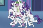 anthro anus balls bico-kun blush breasts crossgender crouching cum cutie_mark dragon equine eyeshadow female feral friendship_is_magic gangbang group group_sex hair half-closed_eyes horn horngasm hornjob horse human inside makeup male mammal my_little_pony open_mouth oral oral_sex penis pony purple_hair pussy pussy_juice rarity_(mlp) sex spike_(mlp) unicorn vaginal
Rating: Explicit
Score: 8
User: Latios69
Date: March 05, 2014