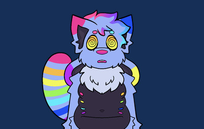 4_ears anthro floppy_ears male male_anthro moobs multi_ear multi_nipple neck_tuft nipples nude open_mouth overweight overweight_male simple_background solo spinning spiral spiral_eyes standing tail teeth transparent_background tuft itsabigworldafterall sprinkles_(itsabigworldafterall) canid canine canis domestic_cat domestic_dog felid feline felis hybrid lemur mammal primate ring-tailed_lemur strepsirrhine alpha_channel animated