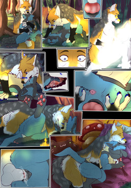 all_fours animal_genitalia animal_penis animal_vulva anthro anthro_on_anthro anthro_penetrated anthro_penetrating anthro_penetrating_anthro anus backsack balls balls_deep black_body black_fur blue_body blue_eyes blue_fur blue_pawpads blue_paws bodily_fluids butt canine_genitalia canine_penis canine_vulva claws close-up close_up_panel cuddling cum cum_in_vagina cum_inside cumshot doggystyle duo ejaculation erection evolution_(transformation) evolving eyes_closed feet female female_anthro female_on_bottom female_penetrated french_kissing from_behind_position from_front_position fur genital_fluids genitals grass grey_body grey_fur hair happy happy_sex interspecies kissing knot knot_root knotted_penis knotting larger_male logo love loving_embrace lying making_out male male/female male_anthro male_on_top male_penetrating male_penetrating_female markings missionary_position multicolored_body multicolored_fur night nude nude_anthro nude_female nude_male on_back on_bottom on_top open_mouth orgasm outside pawpads paws penetration penile penile_penetration penis penis_in_vagina perineum pillow pink_pawpads pink_paws plant pokephilia saliva sex sheath size_difference sleeping sleeping_bag sleeping_nude sleeping_while_cuddling smaller_female smaller_penetrated smile soles spikes spikes_(anatomy) stand_and_carry_position standing standing_sex sunset tail tan_body tan_fur teeth tent text thrust_lines thrusting tired toes tongue transformation transformation_through_sex tree tuft vaginal vaginal_knotting vaginal_penetration vulva white_body white_fur kasicz nintendo pokemon selix canid canine canis generation_4_pokemon jackal lucario mammal pokemon_(species) riolu absurd_res artist_logo artist_name comic digital_media_(artwork) hi_res watermark