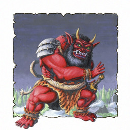 5_toes beard biped facial_hair feet fingers horn humanoid_pointy_ears male melee_weapon muscular muscular_humanoid muscular_male not_furry plant pointy_ears red_body red_skin solo sword toes tree weapon chorilate asian_mythology cc-by-nc-sa creative_commons east_asian_mythology japanese_mythology mythology demon demon_humanoid horned_humanoid humanoid oni yokai 1:1