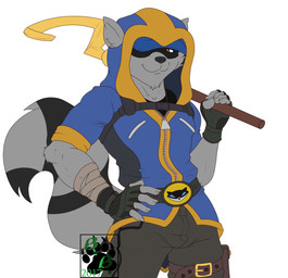 2017 5_fingers anthro blackbear brown_eyes cane clothed clothing fingerless_gloves fur gloves grey_fur hi_res holding_object hoodie male mammal muscular procyonid raccoon simple_background sly_cooper sly_cooper_(series) smile solo striped_tail stripes video_games watermark white_background
Rating: Safe
Score: 7
User: BooruHitomi
Date: July 12, 2018 2017 5_fingers anthro blackbear brown_eyes cane clothed clothing fingerless_gloves fur gloves grey_fur hi_res holding_object hoodie male mammal muscular procyonid raccoon simple_background sly_cooper sly_cooper_(series) smile solo striped_tail stripes video_games watermark white_background
Rating: Safe
Score: 7
User: BooruHitomi
Date: July 12, 2018