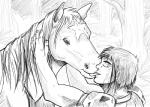 2011 bay_(marking) bestiality black_and_white clothed clothing digital_media_(artwork) duo equid equine eyes_closed female female_(lore) female_penetrating female_penetrating_male feral forest french_kissing fur grass hair hand_on_neck happy horse human human_on_feral infinite interspecies kissing larger_feral licking lips male male/female male_on_feral male_penetrated mammal mane markings monochrome nude oral oral_penetration outside ownership penetration petting plant quarter_horse rift_(wolfywetfurr) sex simple_background size_difference sketch smaller_human smile stardarkfurr sucking_tongue syrinoth tongue tongue_in_mouth tongue_out tree