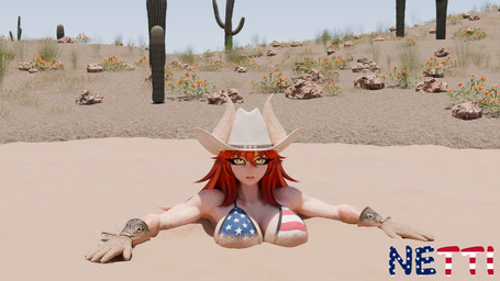 abs american_flag_bikini athletic big_breasts bikini bikini_top breasts cactus clothing cowboy_hat cowgirl_hat desert dragon_horn female flag_bikini flag_swimwear hat headgear headwear holidays horn huge_breasts not_furry plant quicksand sand sinking solo sound_effects struggling stuck swimwear trying_to_escape two-piece_swimsuit united_states_of_america idwz1 subjectnetti 4th_of_july vtuber zentreya human mammal 16:9 animated hi_res short_playtime sound video widescreen