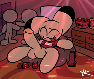 alcohol balls bean_bag beverage big_balls big_penis bong bottomless building carpet clothed clothing drugs drunk genitals group house huge_balls huge_penis humanoid_genitalia humanoid_penis hyper hyper_balls hyper_genitalia hyper_penis male marijuana party penis reclining shirt solo spread_legs spreading substance_intoxication tongue tongue_out toony topwear yungknight animal_yokocho iyo lagomorph leporid mammal rabbit gynomorph_(lore)