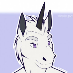 anthro horn male solo ango76 mythology joss_halifax equid equine horse mammal mythological_creature mythological_equine unicorn 1:1 hi_res