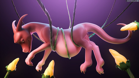 belly belly_inflation big_belly bodily_fluids cum cum_inflation cum_inside female female_feral feral genital_fluids inflation inside plant smooth_skin solo vine_bondage vines conditional_dnp crittermatic mythology cookie_(critterclaws) dragon mythological_creature mythological_scalie scalie 3d_(artwork) digital_media_(artwork) hi_res