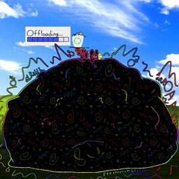 abdominal_bulge ambiguous_gender ambiguous_prey anthro bar_emanata belly big_belly biped black_text bloated digestion digestion_noises ellipsis emanata fatal_vore female female_pred fully_inside huge_belly hyper hyper_belly imprint inside_stomach inside_tail interrobang lying mass_vore meter motion_lines multicolored_outline multiple_prey on_front on_ground onomatopoeia outline progress_bar progress_display rainbow_outline raised_leg recycling_bin recycling_symbol soft_vore solo sound_effects squirming struggling struggling_prey symbol tail tail_bulge tail_fetish tail_play tail_vore text trash_can tremble_spikes unwilling_prey usb_tail vore meloeatta starspectre bliss_(image) microsoft microsoft_windows windows_xp servi_(meloeatta) mammal mouse murid murine rodent 1:1 2025 aliasing artist_collaboration colored digital_drawing_(artwork) digital_media_(artwork) english_text