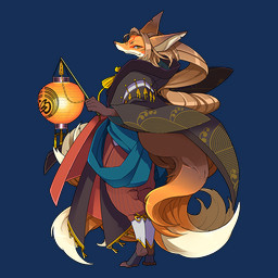 anthro biped brown_hair clothed clothing digitigrade fur hair japanese kemono lamp lantern looking_at_viewer male markings multicolored_body multicolored_fur orange_body orange_fur red_nose simple_background solo standing tan_body tan_fur transparent_background two_tone_body two_tone_fur yellow_eyes wander_crown zen_(wander_crown) canid canine fox mammal 1:1 2016 alpha_channel official_art