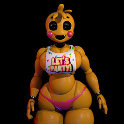 anthro beakless big_breasts black_background black_eyeshadow breasts cleavage clothed clothing crop_top eyeshadow fangs female glistening glistening_body glistening_clothing glistening_panties glistening_underwear looking_at_viewer machine makeup midriff non-mammal_breasts open_mouth open_smile panties pink_clothing pink_panties pink_underwear shirt side_boob simple_background skindentation smile smiling_at_viewer solo teeth text thick_thighs topwear underwear white_clothing white_shirt white_topwear wide_hips yellow_body octal octal_(modeler) five_nights_at_freddy's five_nights_at_freddy's_2 scottgames toy_chica_(fnaf) animatronic avian bird chicken galliform phasianid robot robot_anthro 1:1 3d_(artwork) digital_media_(artwork) english_text hi_res