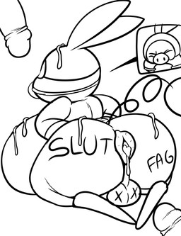 after_anal after_sex anus arms_tied ball_gag balls bdsm belly belly_expansion big_belly big_butt bodily_fluids body_writing bondage bottomless bound butt clothed clothing cum cum_in_ass cum_inflation cum_inside cum_on_butt cum_on_chest defeated_hero degradation disembodied_penis expansion feral forced gag genital_fluids genitals group hands_behind_back homophobic_slur huge_butt humanoid_genitalia humanoid_penis inflation legwear male male/male male_feral mask panel_skew penis puffy_anus rape sex stockings superhero superhero_costume text trio tepigfan101 nintendo pokemon axel_the_tepig bacon_butt_(tepigfan101) generation_5_pokemon pokemon_(species) tepig 2025 absurd_res digital_media_(artwork) english_text hi_res monochrome sketch