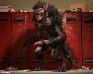 animal_genitalia animal_penis balls big_balls big_penis black_body black_fur bodily_fluids canine_genitalia canine_penis claws dripping erection fangs feet fur genital_fluids genitals glowing glowing_eyes hindpaw knot light_body light_penis locker male masturbation nude paws penile penile_masturbation penis pink_body pink_penis pink_skin precum precum_string public public_erection red_eyes saggy_balls school solo teeth toe_claws averyhyena mythology video_horror_society werewolf_(video_horror_society) canid canine canis mammal mythological_canine mythological_creature werecanid werecanine werecreature werewolf wolf 2023 3d_(artwork) 5:4 digital_media_(artwork) source_filmmaker_(artwork)