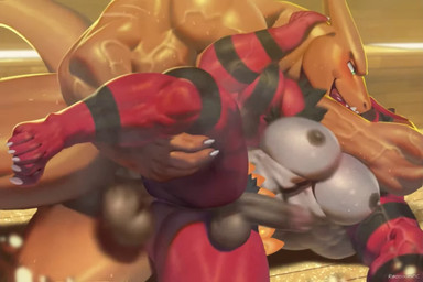 5_toes anal anal_penetration anthro anthro_on_anthro anthro_penetrated anthro_penetrating anthro_penetrating_anthro arm_around_neck backsack ball_slap balls balls_deep barazoku big_muscles big_pecs black_nipples bouncing_balls circumcised duo erection feet french_kissing fur genitals green_eyes huge_pecs humanoid_genitalia humanoid_penis interspecies kiss_on_lips kissing kissing_while_penetrated kissing_while_penetrating male male/male male_anthro male_penetrated male_penetrating male_penetrating_male moan moon muscular muscular_anthro muscular_arm muscular_bottom muscular_male muscular_on_muscular muscular_top nipples orange_body orange_scales pecs penetration penile penile_penetration penis penis_in_ass raised_leg red_body red_fur scales sex sharp_teeth slap steam tail teeth toes veiny_arm raccoon21 sound_warning nintendo pokemon charizard generation_1_pokemon generation_7_pokemon incineroar pokemon_(species) 2026 animated digital_drawing_(artwork) digital_media_(artwork) english_description hi_res short_playtime sound video
