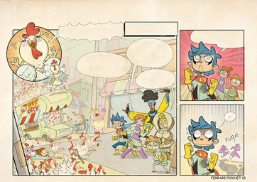 3_toes 5_fingers action_pose afro armwear avian_caruncle awning beak black_bottomwear black_clothing black_eyes black_facial_hair black_gloves black_goatee black_handwear black_pants blonde_eyebrows blonde_hair blue_bib blue_clothing blue_eyes blue_hair blue_mask blue_shirt blue_sky blue_t-shirt blue_topwear bodily_fluids bottomwear breasts brown_body brown_clothing brown_coat brown_hair brown_nose brown_skin brown_topwear building cape cellphone city cityscape clear_sky cleavage closed_frown clothed clothed_human clothing coat comb_(anatomy) commercial_vehicle crop_top curly_hair delivery_(commerce) delivery_vehicle dewlap_(anatomy) dust_cloud elbow_gloves electronics eye_contact eyebrows eyelashes eyewear facial_hair feathers feet female female_feral feral fingerless_gloves fingers fire_eyes fist food_truck footwear frown fully_clothed fully_clothed_human furrowed_brow furrowed_eyebrows glasses gloves goatee green_armwear green_bottomwear green_clothing green_elbow_gloves green_gloves green_handwear green_skirt group hair handwear head_crest high_heels holding_baseball_bat holding_cellphone holding_katana holding_knife holding_melee_weapon holding_object holding_phone holding_purse holding_sword holding_weapon hood_up katana knife leotard lips looking_at_another looking_back looking_back_at_another male medium_truck melee_weapon motion_lines mouth_closed multi-stop_van nervous nervous_sweat nunchaku nunchaku_in_mouth open_beak open_mouth orange_hair outside overalls pants phone pink_clothing pink_lips pink_shirt pink_tongue pink_topwear pose purple_clothing purple_knee_boots purple_leotard red_cape red_clothing riding riding_scooter running_away scooter shirt shoes short_hair skirt sky speech_bubble standing standing_on_vehicle street_lamp superhero supervillain sweat sword t-shirt tan_body tan_skin teeth text toes tongue toothed_beak topwear truck van vehicle wattle weapon weapon_in_mouth white_body white_clothing white_crop_top white_feathers white_footwear white_helmet white_high_heels white_shirt white_topwear white_wings wings worried_look yellow_clothing yellow_gloves yellow_handwear yellow_overalls yellow_shirt yellow_topwear young young_human young_male fabio_pochet avian bird chicken galliform human mammal phasianid 2021 artist_name clip_studio_paint_(artwork) colored comic digital_media_(artwork) english_description english_text italian_text shaded