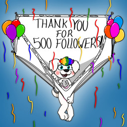3_toes 4_fingers :3 anthro balloon barefoot black_nose blue_background blue_eyes blush briefs briefs_only celebration chest_tuft clothed clothing clothing_pull confetti embarrassed feet fingers front_view fur gradient_background hair inflatable male multicolored_hair nails oversized_clothing owo rainbow_hair simple_background smile solo stretched_underwear text tighty_whities toes topless tuft underwear underwear_only underwear_pull wedgie white_body white_briefs white_clothing white_fur white_underwear young young_anthro young_male walter_the_mix beagle canid canine canis domestic_dog hunting_dog mammal scent_hound 1:1 english_text hi_res