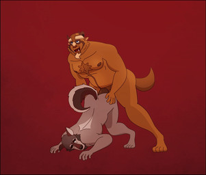 anal anal_penetration anthro ass_up belly bodily_fluids body_hair chest_tuft cum cum_in_ass cum_inflation cum_inside dominant duo erection facial_hair from_behind_position genital_fluids genitals hand_on_butt horn inflation large_penetration larger_dom looking_pleasured lying male male/male male_penetrated male_penetrating male_penetrating_male on_front penetration penile penile_penetration penis penis_in_ass sex size_difference slightly_chubby slightly_chubby_anthro slightly_chubby_male tail tail_motion tailwag tuft papa_olive beauty_and_the_beast disney beast_(disney) olive_(olivepup_00) canid canine canis mammal wolf 2d_animation animated