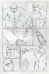 abs anal anal_penetration anus balls big_dom_small_sub blaion blush bodily_fluids chest_tuft comic cum cum_in_ass cum_inside cumshot dominant duo ejaculation erection felid fur gaping gaping_anus genital_fluids genitals human internal interspecies larger_male lion male male/male male_penetrated male_penetrating male_penetrating_male mammal monochrome muscular orgasm pantherine penetration penis pubes sex size_difference smaller_male thick_penis tuft