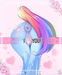 2022 animal_genitalia animal_pussy anus bodily_fluids butt clitoral_winking clitoris conditional_dnp cutie_mark digital_media_(artwork) english_text equid equine equine_anus equine_genitalia equine_pussy exclamation_point faceless_character faceless_female female feral friendship_is_magic genital_fluids genitals hasbro mammal multicolored_tail my_little_pony presenting presenting_anus puffy_anus pussy rainbow_dash_(mlp) rainbow_tail rear_view solo sugarlesspaints tail text url