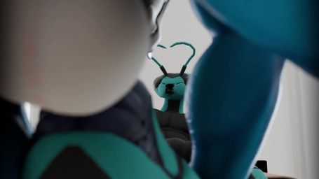 antennae_(anatomy) anthro arthropod_abdomen arthropod_abdomen_genitalia balls compound_eyes duo erection genitals intersex intersex/male male mandibles multi_arm multi_limb muscular muscular_male nude penetration penis sex vaginal vaginal_penetration waspwarrior furvoc_(modeler) lunar_eyes_(modeler) xenomaker_(modeler) bandai_namco digimon riocynn_ra'ak arthropod digimon_(species) exveemon german_yellowjacket hymenopteran insect taur vespid wasp yellowjacket_(wasp) 3d_(artwork) 3d_animation animated blender_(artwork) digital_media_(artwork) hi_res loop no_sound short_playtime webm widescreen