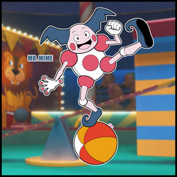 5_fingers ambiguous_gender balancing ball black_border black_outline blue_hair blurred_background border character_description character_description_in_description circus description detailed_background fingers hair male multicolored_body not_furry outline pink_body rosy_cheeks screencap screencap_background solo two_tone_body white_body white_outline conditional_dnp rachelfictionkin nintendo pokemon generation_1_pokemon humanoid mr._mime pokemon_(species) 1:1 2026 colored colored_line_art digital_drawing_(artwork) digital_media_(artwork) flat_colors full-length_portrait hi_res krita_(artwork) portrait procreate_(artwork)