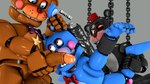 anthro balls bdsm big_balls big_penis bound chain chained cuff_(restraint) genitals grey_background group huge_penis hyper hyper_genitalia hyper_penis male male/male metal_chain penis restraints shackled shackles simple_background trio benzy60 five_nights_at_freddy's freddy_fazbear's_pizzeria_simulator scottgames lefty_(fnaf) rockstar_bonnie_(fnaf) rockstar_freddy_(fnaf) bear lagomorph leporid mammal rabbit 16:9 3d_(artwork) digital_media_(artwork) hi_res signature widescreen