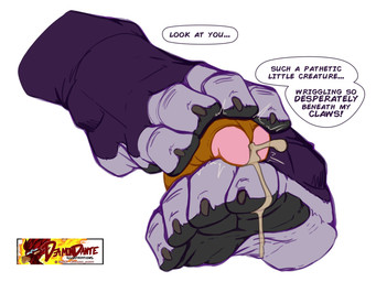 4_toes ambiguous_gender anthro black_pawpads bodily_fluids brown_body brown_genitals brown_penis claws clothing cum cum_on_feet cumshot dialogue duo ejaculation erection feet foot_fetish foot_focus foot_play footjob fur genital_fluids genitals glans gloves handwear humanoid_genitalia humanoid_penis male pawpads paws penile penis plantigrade purple_body sex simple_background soles speech_bubble text toe_claws toes two-footed_footjob white_background wrinkles deamondante canid canine canis mammal english_text hi_res