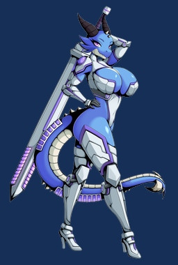 2_horns 5_fingers anthro arm_armor arm_warmers armor armor_plates armwear big_breasts big_butt black_armor black_clothing black_gloves black_handwear black_horn blue_arms blue_body blue_breasts blue_eyebrows blue_face blue_legs blue_neck blue_scales blue_snout blue_spikes blue_tail blue_upper_jaw bodysuit boots breast_armor breasts butt butt_pose camel_toe cheek_spikes claws cleavage_cutout clothed clothing countershade_body countershade_face countershade_neck countershade_tail countershade_torso countershading curvy_figure cutout elbow_gloves elbow_pads eyebrows eyelashes facial_spikes female finger_claws fingers footwear form_fitting furgonomics futuristic futuristic_armor futuristic_clothing futuristic_sword futuristic_weapon gauntlets glistening glistening_breasts glistening_eyes glistening_face glistening_head glistening_snout glistening_thighs gloves glowing glowing_armor glowing_sword glowing_weapon greatsword hand_on_hip handwear head_horn head_spikes head_spines high_heeled_boots high_heels highlights_(coloring) holding_melee_weapon holding_object holding_sword holding_weapon horn hourglass_figure humanoid_hands humanoid_legs jagged_mouth knee_pads large_sword leg_armor legwear long_tail longsword looking_at_viewer melee_weapon metal_armor multicolored_body multicolored_breasts multicolored_chest multicolored_face multicolored_neck multicolored_scales multicolored_tail navel non-mammal_breasts non-mammal_navel plate_armor pose pupils purple_armor purple_clothing purple_eyes purple_footwear purple_high_heels purple_highlights purple_sword purple_weapon reptile_tail ridged_horn scales scaly_tail scuted_tail scutes sharp_horn shoes shoulder_pads silver_(metal) silver_armor simple_background skimpy skinsuit slit_pupils small_waist smile smiling_at_viewer smirk smirking_at_viewer solo spiked_tail spikes spikes_(anatomy) spines standing sword swordswoman tail tail_armor tail_spines thagomizer thick_eyelashes thick_tail thick_thighs thigh_boots thigh_highs tight_clothing transparent_background unconvincing_armor ventral_scales warrior wavy_horn weapon white_armor white_body white_breasts white_cheeks white_chest white_clothing white_countershading white_face white_footwear white_gloves white_handwear white_high_heels white_lower_jaw white_scales white_scutes white_snout white_spikes white_spines white_sword white_tail white_throat white_weapon wide_hips cify nyssara_(the_void_breaker) kobold reptile scalie absurd_res alpha_channel colored digital_drawing_(artwork) digital_media_(artwork) hi_res