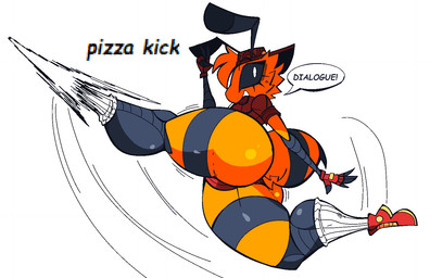 action_pose antennae_(anatomy) anthro arthropod_abdomen backwards_baseball_cap backwards_hat baseball_cap big_eyes black_body black_exoskeleton black_sclera blonde_hair bottomless bottomwear breasts bubble_butt butt clothed clothing crop_top curvy_figure dialogue dressing exoskeleton eyelashes female fingerless_gloves fingers footwear fur furgonomic_headwear furgonomics furniture gloves grey_background hair hair_over_eye handwear hat headgear headwear hotpants huge_thighs kick motion_lines pose red_baseball_cap red_clothing red_crop_top red_hat red_headwear red_shirt red_topwear shirt shorts simple_background socks solo speech_bubble stinger stool talking_to_viewer text thick_thighs three-quarter_view topwear white_background white_clothing white_eyes white_footwear white_socks wide_hips yellow_body yellow_fur xexeezy pizza_bee_(xexeezy) arthropod bee hymenopteran insect 2025 comic_sans compression_artifacts digital_media_(artwork) english_text full-length_portrait pinup portrait shaded