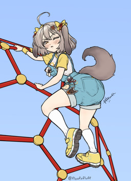 climbing clothed clothing diaper diaper_under_clothing feces female footwear jungle_gym looking_back overalls playground pooping shoes simple_background soiled_diaper soiling soiling_diaper solo tail text unclean_diaper used_diaper using_diaper wearing_diaper floofnfluff canid canine humanoid mammal absurd_res english_text hi_res
