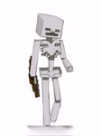 ambiguous_gender bone bow_(weapon) on_model ranged_weapon ribs skeleton solo square_(anatomy) standing toony weapon kogito microsoft minecraft mojang xbox_game_studios animated_skeleton skeleton_(minecraft) undead 3:4 colored full-length_portrait hi_res portrait shaded