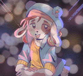 anthro clothing electronics headphones hoodie lights male nightclub rave solo topwear cerealne roger_mello_(dynamitegrizzly) lagomorph leporid mammal rabbit