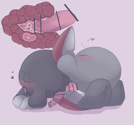 anal anal_penetration animal_genitalia biped black_body blush blush_lines blush_stickers bodily_fluids censor_bar censored_genitalia censored_penis cum cum_from_ass cum_in_ass cum_inside cum_on_ground cutaway duo erection eyes_closed facial_scar from_behind_position genital_fluids genital_slit genitals grey_body ineffective_censorship internal internal_anal leaking_cum leg_glider_position looking_pleasured lying male male/male male_penetrated male_penetrating male_penetrating_male not_furry on_side one_leg_up penetration penile penile_penetration penis penis_in_ass pink_penis prostate prostate_stimulation prostate_with_heart purple_background raised_leg scar sex simple_background tongue tongue_out vein veiny_penis ariarik_o0 kirby_(series) kirby_and_the_amazing_mirror nintendo dark_meta_knight shadow_kirby waddling_head 2022 censored digital_drawing_(artwork) digital_media_(artwork) hi_res