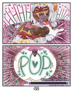 anthro anthro_on_anthro anthro_penetrated anthro_penetrating anthro_penetrating_anthro blood blush bodily_fluids broken_condom cervix condom cum cum_in_uterus cum_in_vagina cum_inside dark_body dark_skin duo excessive_cum excessive_genital_fluids female female_anthro female_penetrated floating_hands fucked_silly gameplay_mechanics genital_fluids grey_hair gui hair health_bar heart_eyes heart_symbol internal internal_vaginal male male/female male_anthro male_penetrating male_penetrating_female nude nude_anthro nude_female nude_male onomatopoeia orgasm orgasm_face ovaries penetration penile penile_penetration penis_in_vagina scarf screaming sex sexual_barrier_device sharp_teeth sound_effects sparkles sweat teeth text tongue tongue_out unusual_anatomy unusual_eye_placement uterus uterus_with_face vaginal vaginal_penetration kittipaws kirby:_triple_deluxe kirby_(series) nintendo queen_sectonia_(original_form) taranza arachnid arthropod spider spidr absurd_res comic hi_res
