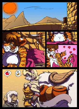 age_difference anthro balcony bartering bed bed_sheet bedding big_breasts breasts claws desert elder elderly female food fruit furniture group hair heart_symbol inside kissing larger_female male male/female mountain nipples nude older_female outside plant size_difference sky smaller_male sun surprised weapon young young_anthro younger_male dktorzi tondra domestic_cat felid feline felis lion mammal pantherine tiger comic incest_(lore) mother_(lore) mother_and_child_(lore) mother_and_son_(lore) parent_(lore) parent_and_child_(lore) parent_and_son_(lore) son_(lore)