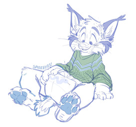 ageplay anthro claws clothed clothing diaper ear_tuft feet finger_claws fingers front_view fur green_clothing green_sweater green_topwear hand_on_diaper infantilism male nub_tail pawpads paws print_diaper ribbed_clothing ribbed_sweater roleplay shirt simple_background smile solo sweater tail text toe_claws toes topwear touching_diaper tuft wearing_diaper whiskers white_background smokeyaussie disney zootopia pawbert_lynxley canada_lynx felid feline lynx mammal artist_name digital_drawing_(artwork) digital_media_(artwork) english_text full-length_portrait hi_res portrait