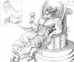 5-d abs anthro biceps chair claws cup dragon foot_worship giant hindpaw horn macro massage micro monochrome nude paws pecs relaxing reptile scalie slave throne toe_claws toes
Rating: Safe
Score: 6
User: dragonrump
Date: March 16, 2013