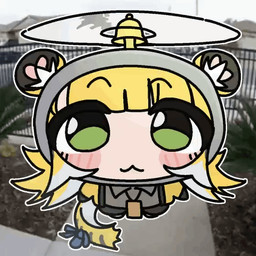 :3 animal_ears animal_tail blonde_hair blush chibi detailed_background female female_humanoid floating green_eyes hair huge_eyes inner_ear_fluff multicolored_hair open_mouth propeller smile solo tail tuft white_hair gogoyon554 mihoyo zenless_zone_zero ju_fufu animal_humanoid felid felid_humanoid feline feline_humanoid humanoid mammal mammal_humanoid pantherine pantherine_humanoid thiren tiger_humanoid 1:1 2026 2d_animation animated digital_media_(artwork) loop meme