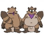 anthro balls belly big_balls disproportionate_genitalia flaccid genitals huge_balls humanoid_hands hyper hyper_balls hyper_genitalia male moobs navel nipples overweight overweight_anthro overweight_male penis simple_background small_penis solo white_background toynuke canid canine mammal raccoon_dog tanuki 2018 5:4 hi_res