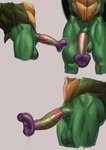 anthro balls bodily_fluids genital_fluids genitals green_body leaking_precum male penis precum shell turtle_shell vein veiny_balls veiny_penis dreadfulalibi teenage_mutant_ninja_turtles donatello_(tmnt) reptile scalie turtle hi_res