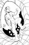 abs biceps big_breasts breasts female genitals muscular muscular_female nude pussy solo razorfox draconia_chronicles shie felid mammal pantherine tiger 2013 hi_res monochrome