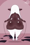 big_butt bodily_fluids brown_body brown_skin butt clothing dark_body dark_skin female female_humanoid hair huge_butt huge_hips huge_thighs humanoid_pointy_ears jump_rope legwear not_furry pointy_ears rear_view short_stack solo standing sweat sweaty_butt thick_thighs thigh_highs white_hair wide_hips cobatsart final_fantasy final_fantasy_xiv square_enix mary_muffin humanoid lalafell 2022 animated digital_media_(artwork) short_playtime