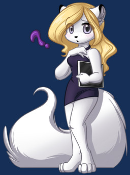 4_toes anthro barefoot blush clothed clothing dress feet female fur hair looking_at_viewer open_mouth question_mark simple_background solo standing tablet tablet_computer toes transparent_background white_body white_fur sidnithefox apple_inc. ipad sidni arctic_fox canid canine fox mammal true_fox 2017 alpha_channel digital_media_(artwork) hi_res smaller_version_at_source