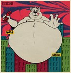 5_fingers anthro apartment_building belly_overhang belly_tuft bloated building chest_tuft chubby_cheeks city cityscape dewlap_(anatomy) fingers fur grey_body grey_fur head_tuft holding_object holding_vehicle horn inflation inflation_fetish licking licking_lips looking_at_viewer macro male moobs morbidly_obese morbidly_obese_anthro morbidly_obese_male obese obese_anthro obese_male onomatopoeia overweight overweight_anthro overweight_male red_sky sky solo sound_effects text tongue truck_(vehicle) tuft vehicle window hausedge canid canine canis mammal wolf artist_name hi_res