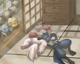 anthro avian canine cerb0980 claws duck group inside jackal lucario lying mammal mongoose nintendo on_back open_mouth pawpads paws pokémon psyduck reptile scalie squirtle standing sweat tired turtle video_games zangoose
Rating: Safe
Score: 4
User: UNBERIEVABRE!
Date: June 25, 2014 anthro avian canine cerb0980 claws duck group inside jackal lucario lying mammal mongoose nintendo on_back open_mouth pawpads paws pokémon psyduck reptile scalie squirtle standing sweat tired turtle video_games zangoose
Rating: Safe
Score: 4
User: UNBERIEVABRE!
Date: June 25, 2014