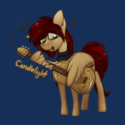 electric_guitar female feral guitar holding_musical_instrument holding_object musical_instrument musical_note musical_symbol playing_guitar playing_music plucked_string_instrument simple_background singing solo string_instrument symbol transparent_background marsminer hasbro my_little_pony candlelight_(candel) fan_character equid equine horse mammal pony 1:1 2016 alpha_channel hi_res