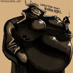 anthro belly belly_inflation big_belly bloated bone cigarette clothing cowboy_hat hat headgear headwear horn huge_belly inflation jacket male mature_male musclegut muscular nipples pecs skull skull_head smoking solo topwear pivoiacher mythology dragon mythological_creature mythological_scalie scalie 1:1 hi_res
